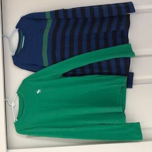 Two Abercrombie Kids long sleeved shirts